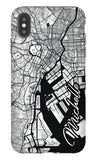 City map iPhone tough case - Decouart