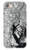 City map iPhone tough case - Decouart