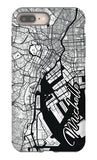 City map iPhone tough case - Decouart
