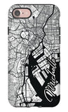 City map iPhone tough case - Decouart
