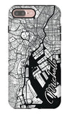 City map iPhone tough case - Decouart