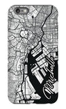 City map iPhone tough case - Decouart