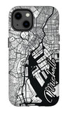 City map iPhone tough case - Decouart