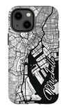 City map iPhone tough case - Decouart
