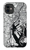 City map iPhone tough case - Decouart