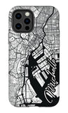 City map iPhone tough case - Decouart