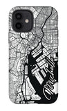 City map iPhone tough case - Decouart