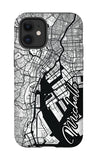 City map iPhone tough case - Decouart