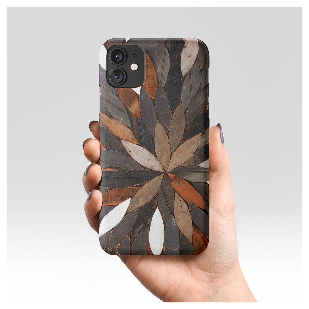 Nature iPhone 12 case S652 (NOT real wood) - Decouart