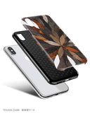 Nature iPhone 12 case S652 (NOT real wood) - Decouart