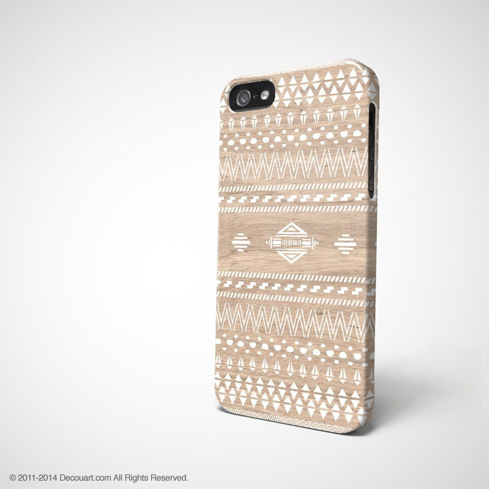 Aztec wood iPhone 12 case S669 - Decouart