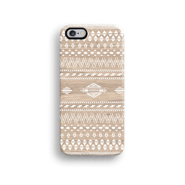 Aztec wood iPhone 12 case S669 - Decouart