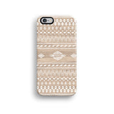 Aztec wood iPhone 12 case S669 - Decouart