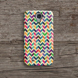 Colourful chevron iPhone 12 case S672 - Decouart