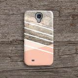 Geometric wood iPhone 12 case S689 - Decouart