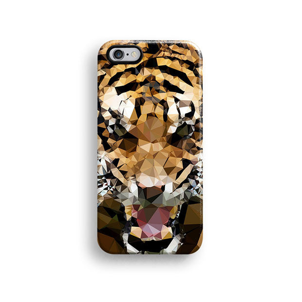 Geometric tiger iPhone 12 case S696 - Decouart