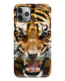 Geometric tiger iPhone 14 case S696