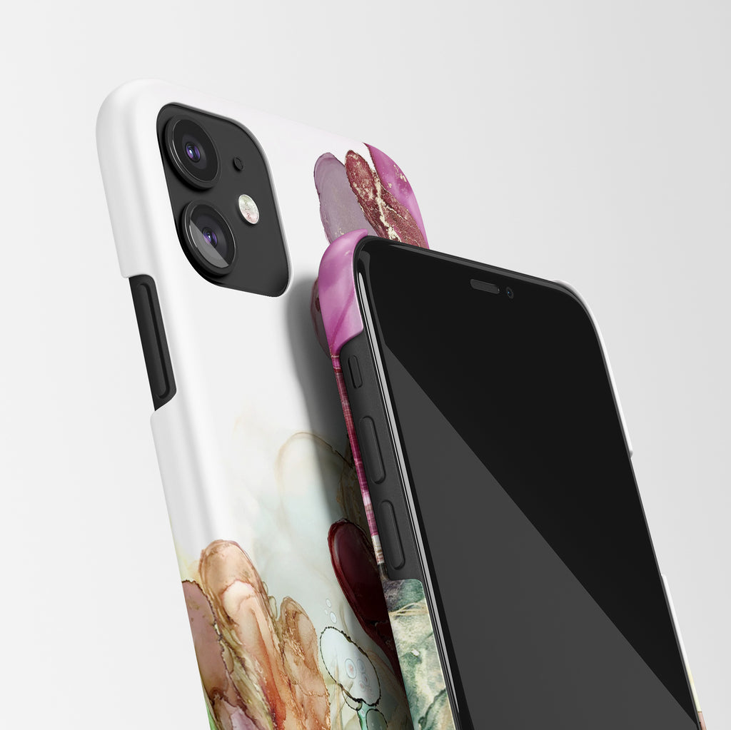 Floral iPhone 12 case S901 - Decouart