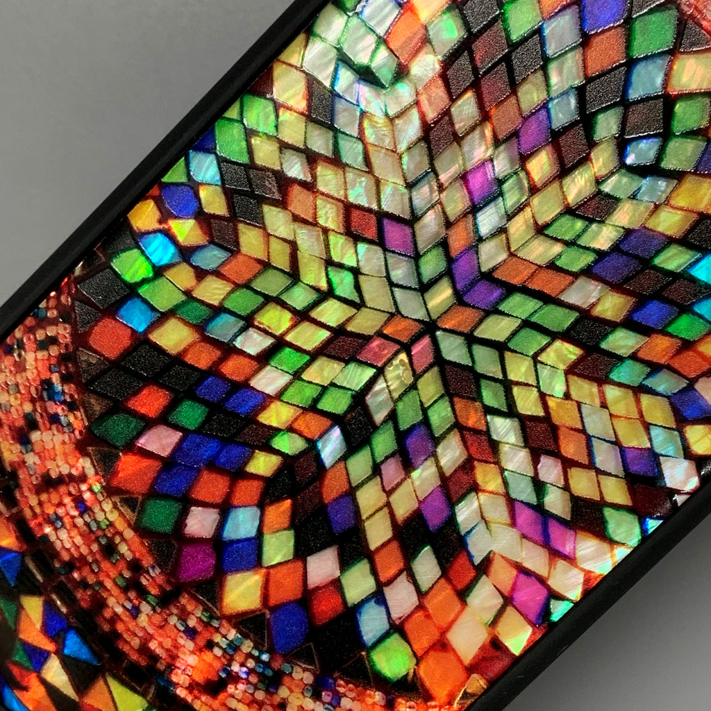Natural shell Turkish mosaic iPhone case - Decouart