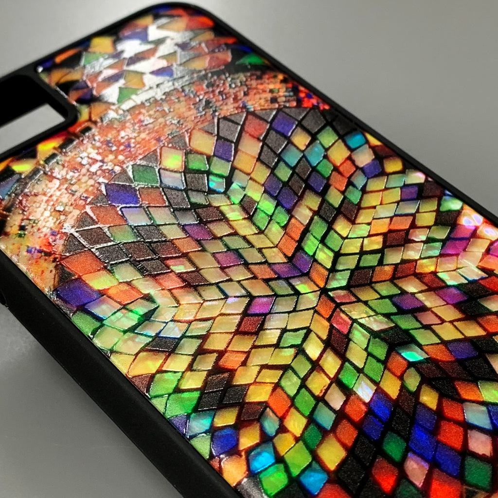 Natural shell Turkish mosaic iPhone case - Decouart