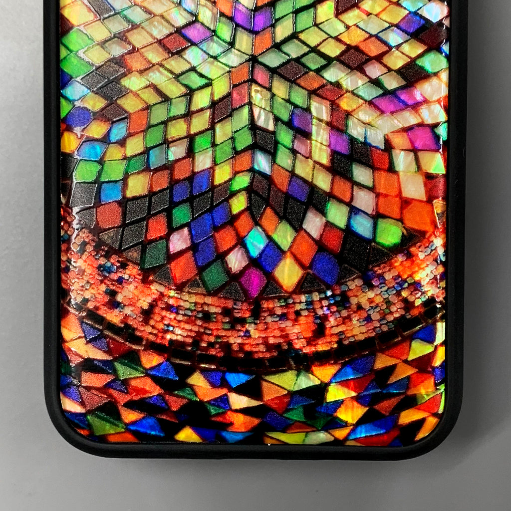 Natural shell Turkish mosaic iPhone case - Decouart