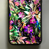 Natural shell floral iPhone case - Decouart