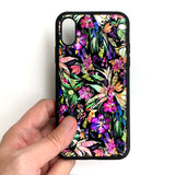 Natural shell floral iPhone case - Decouart
