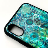 Natural shell floral iPhone case - Decouart