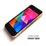 Wood with purple stripe iPhone 12 case S591 - Decouart