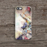 Abstract watercolour iPhone 11 case S750 - Decouart