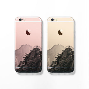 Mountain landscape skyline iPhone 11 case C058 - Decouart