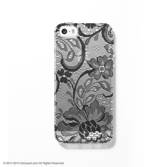 Lace clear printed iPhone 11 case C001 - Decouart