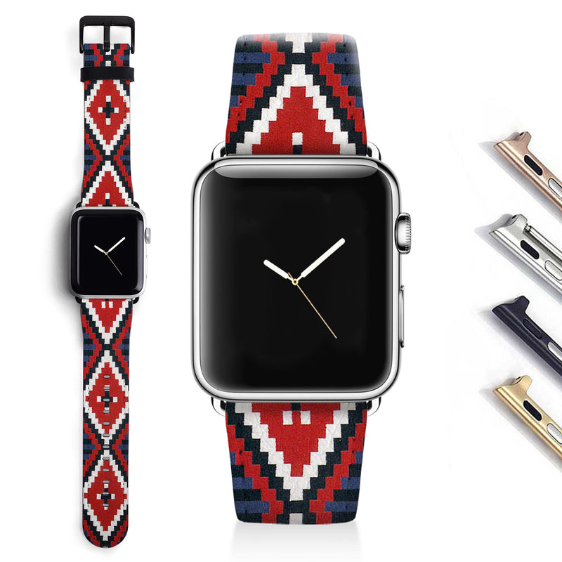 Navajo Aztec Designer Apple watch band S001 - Decouart