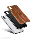 Wood grain iPhone 11 case S003 - Decouart