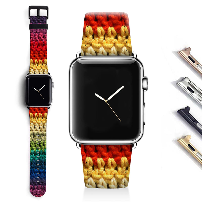 Knitting Designer Apple watch band S006 (NOT real crochet) - Decouart