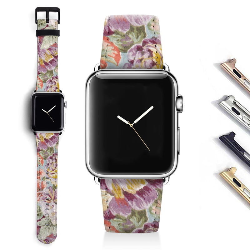 Floral Designer Apple watch band S008 - Decouart