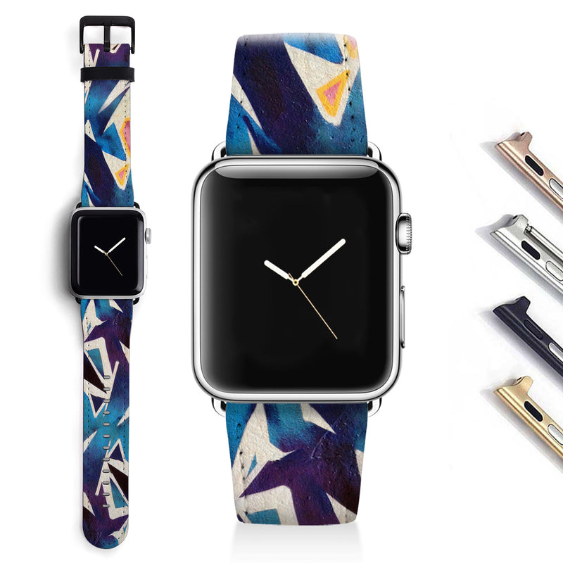 Abstract Designer Apple watch band S017 - Decouart