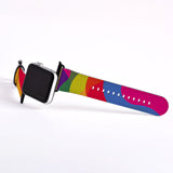 Abstract Designer Apple watch band S019