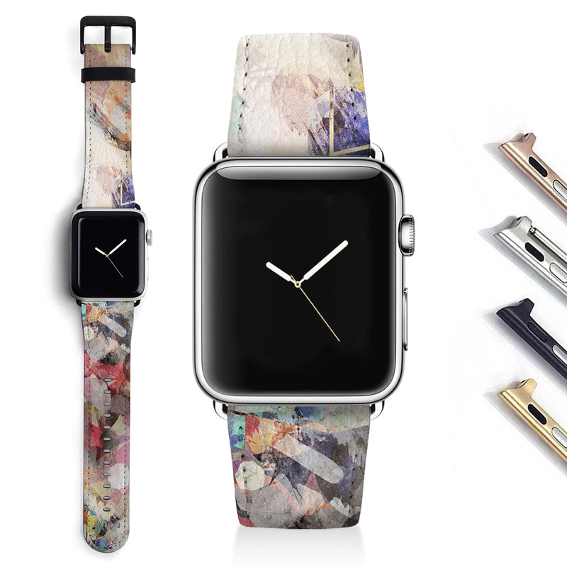 Abstract Designer Apple watch band S022 - Decouart