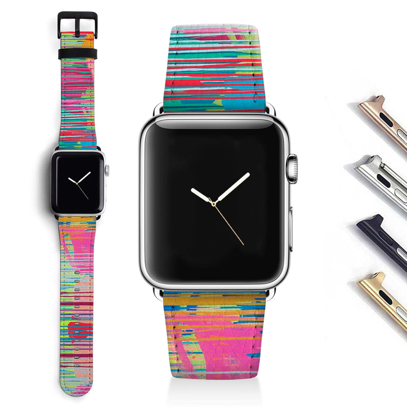 Paint splash Designer Apple watch band S033 - Decouart