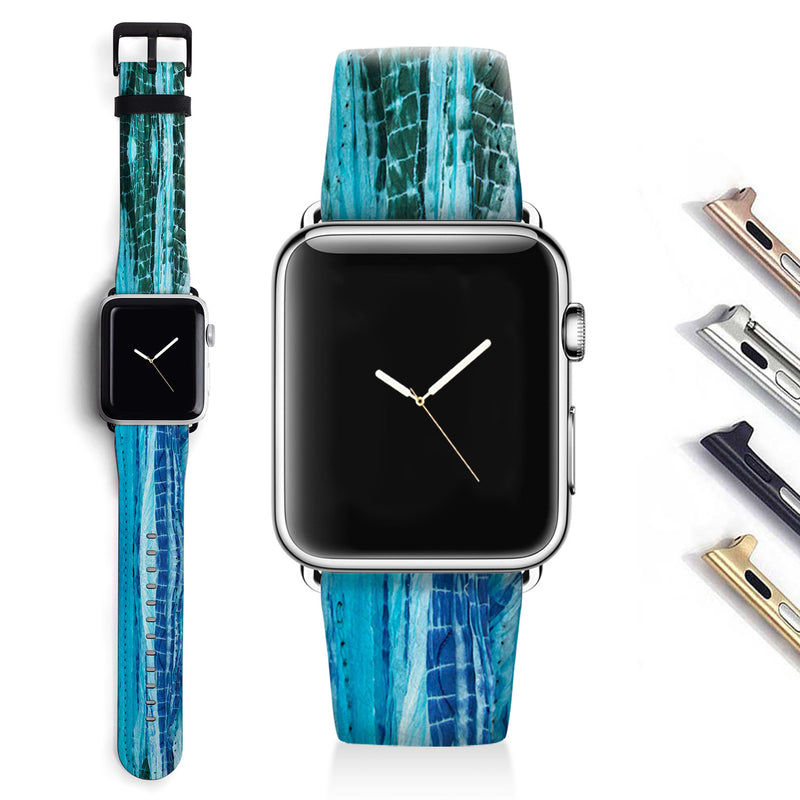 Abstract Designer Apple watch band S034 - Decouart