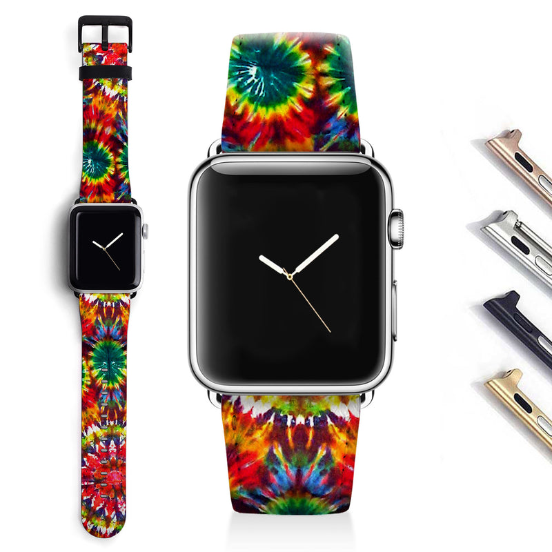 Tie-dyed Designer Apple watch band S039 - Decouart