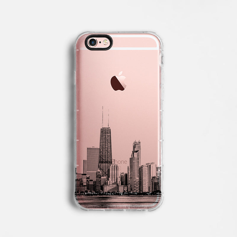 Chicago skyline iPhone 11 case C060 - Decouart