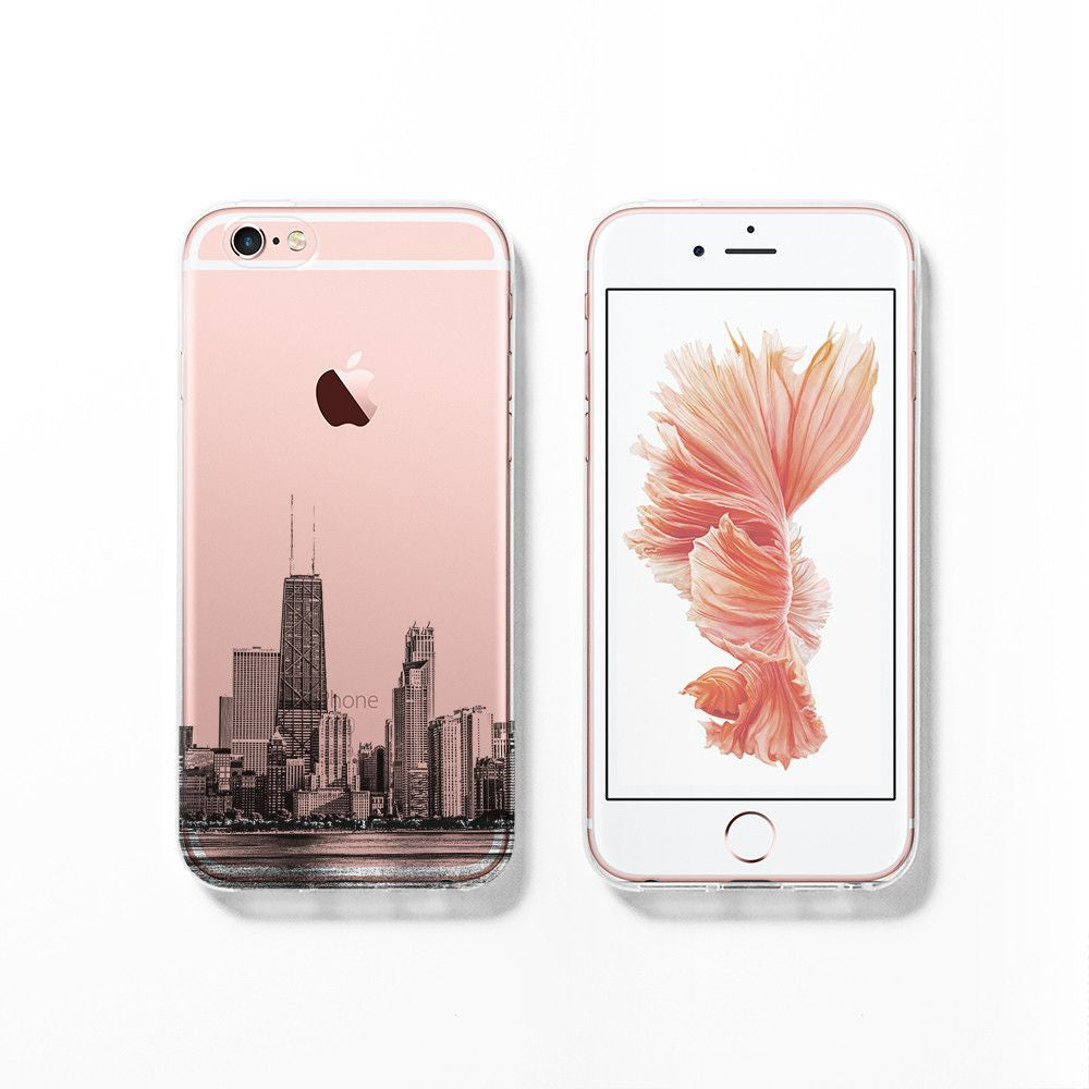 Chicago skyline iPhone 11 case C060 - Decouart