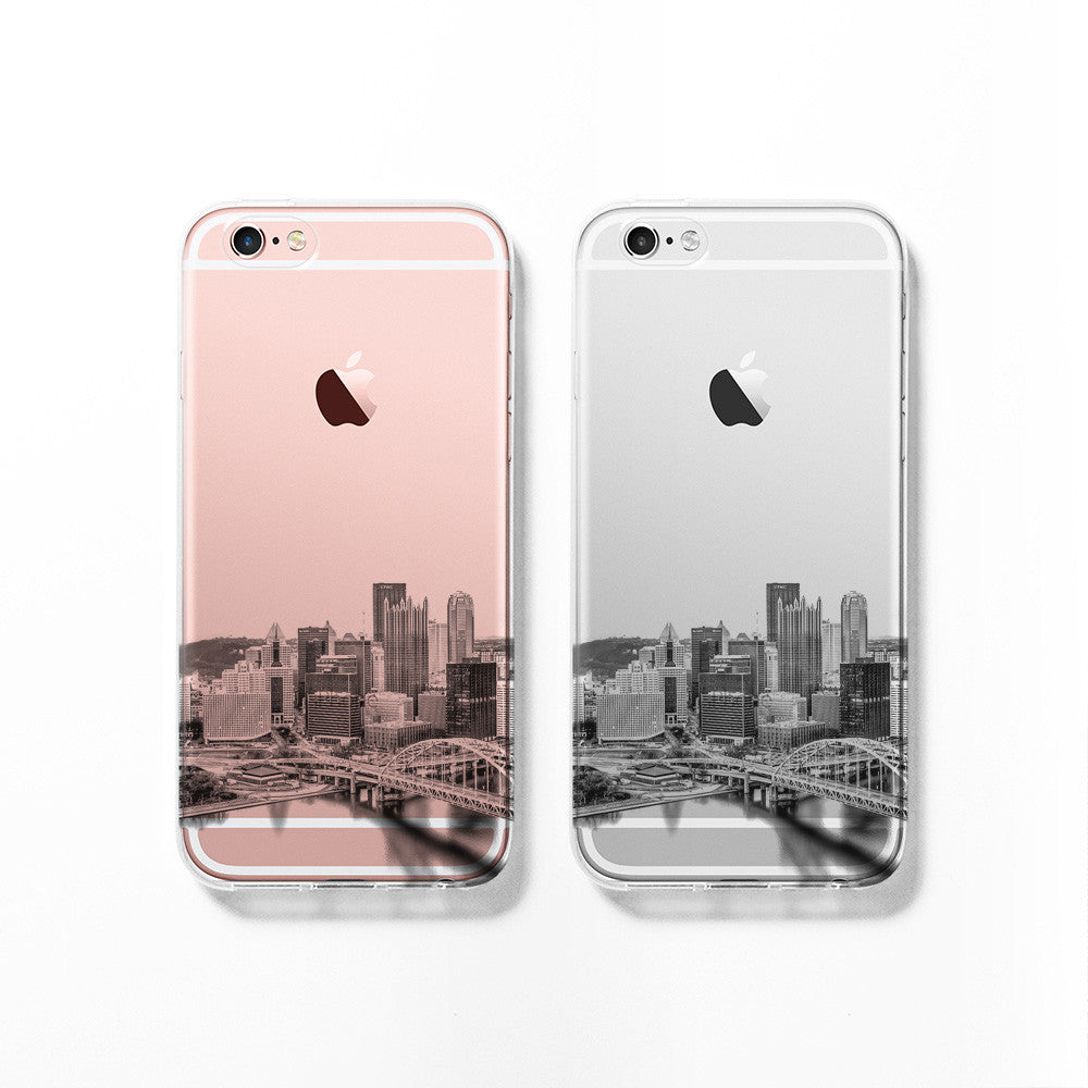 Pittsburgh skyline iPhone 11 case C066 - Decouart