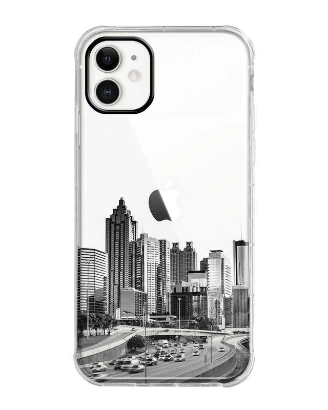 Atlanta skyline iPhone 11 clear case C073 - Decouart