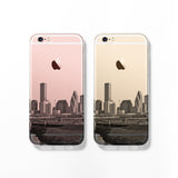 Houston skyline iPhone 11 case C077 - Decouart