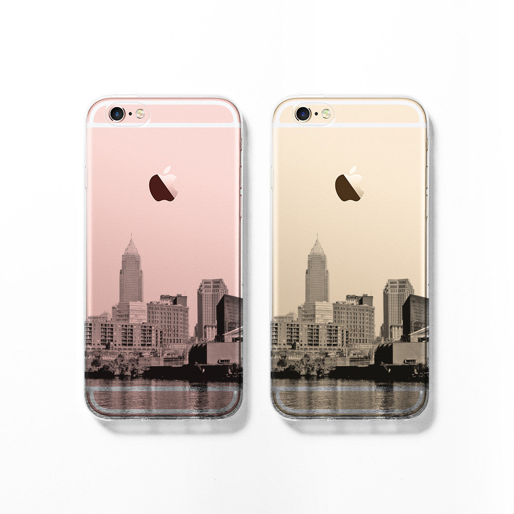 Cleveland skyline iPhone 11 case C082 - Decouart