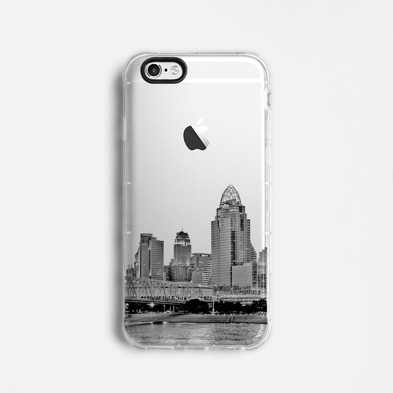 Cincinnati skyline iPhone 11 case C084 - Decouart