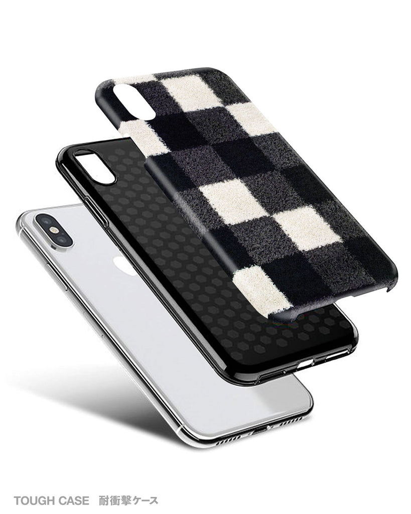 Black and white checkers iPhone 11 case S293B - Decouart